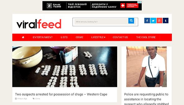 Viralt foder (viralfeed.co.za)