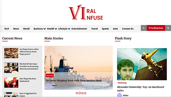 Virális infúzió (viralinfuse.com)