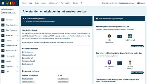 voetbalinbelgie.be