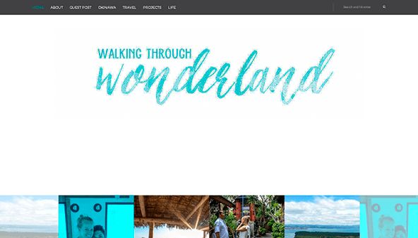 Spaziergang durch das Wunderland (walkingthroughwonderland.com)