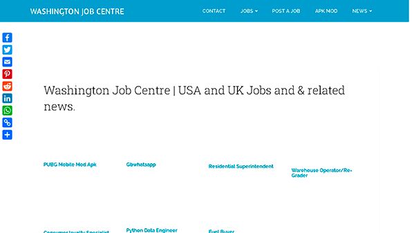 Arbetsförmedlingen i Washington (washingtonjobcentre.co.uk)