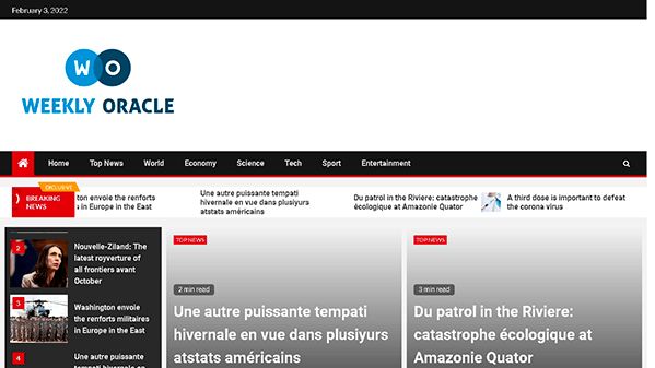 Veckans orakel (weeklyoracle.com)