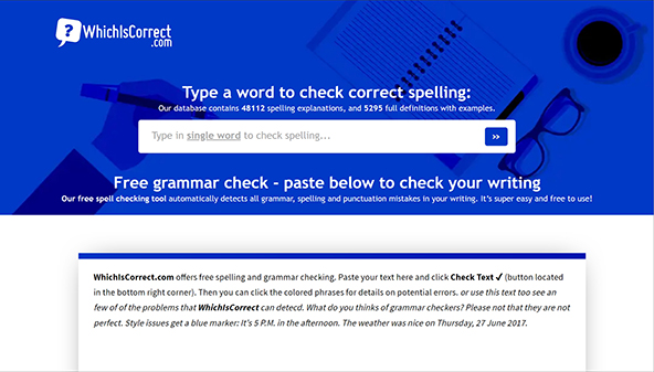 whichiscorrect.com