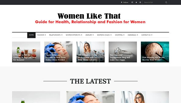 Les femmes comme ça (womenlikethat.co.uk)