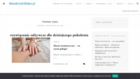 zdrowiejestwazne.pl