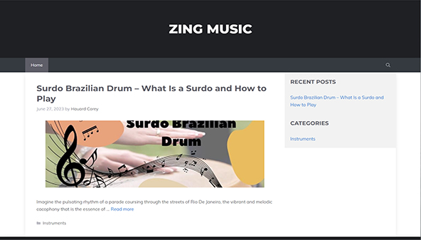 zingsmusic.com